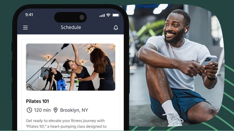 Your members can do so much more with the new TeamUp Member Booking App