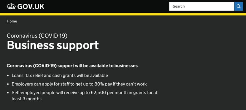 COVID-19 How to access UK government support for your fitness business