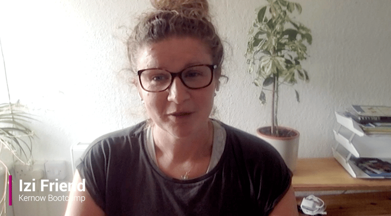 Why TeamUp is meaningful to Izi Friend of Kernow Bootcamp
