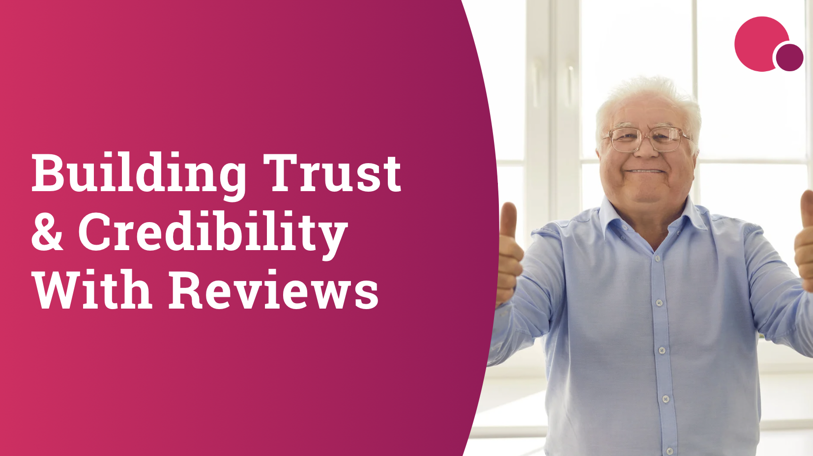 Build trust and credibility with customer reviews