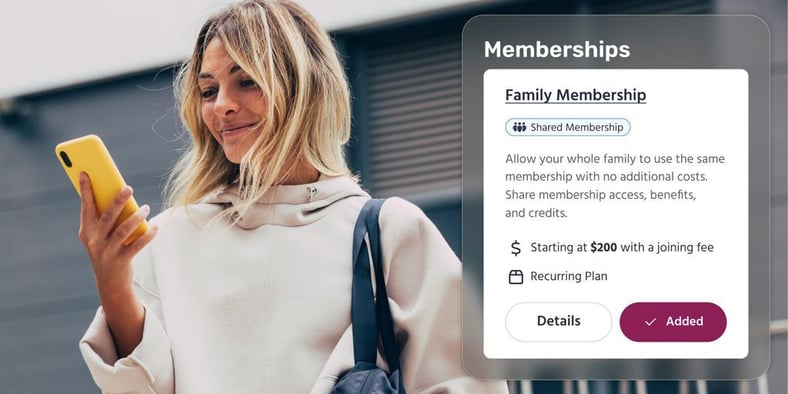 Increase retention and loyalty with membership sharing
