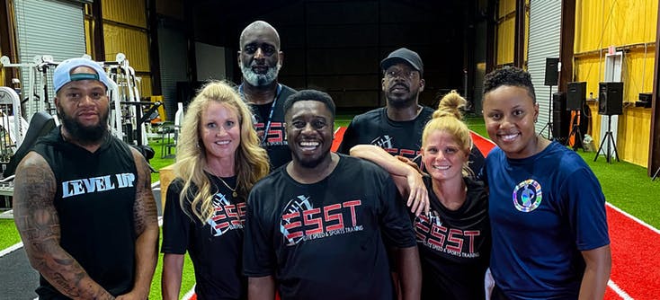 the elite speed and sports training team